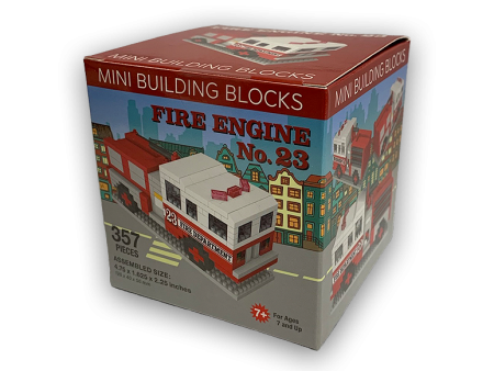 Mini Blocks Fire Truck Online Sale