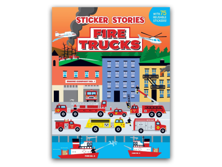 Fire Truck Sticker Book Hot on Sale