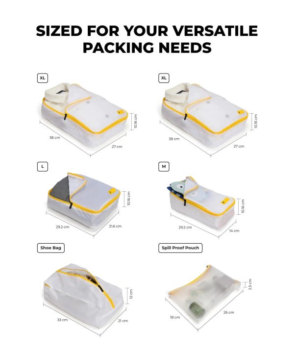 The Packing Cubes (Set of 6) For Cheap