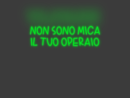 La tua scrittina  Non sono mic... Online Hot Sale