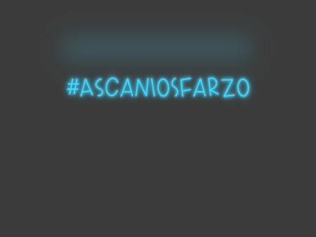 La tua scrittina #AscanioSfarzo Sale